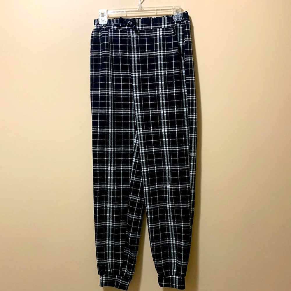 Chic Plaid Pants
